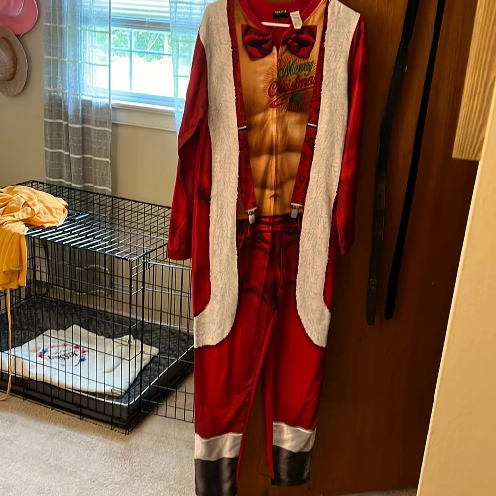 Mens Christmas onesie - Picture 1 of 2